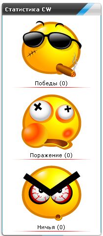 Скрипт "Статистика cw смайлами"